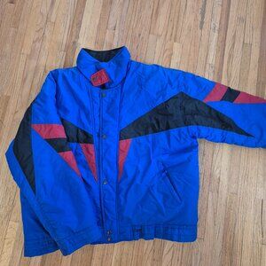 Retro Double Black Ski Jacket